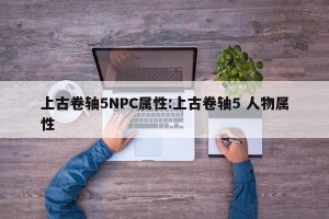 上古卷轴5NPC属性:上古卷轴5 人物属性